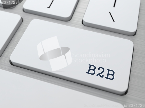 Image of B2B - Business Concept.