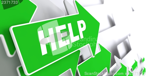 Image of Help. Business Concept.