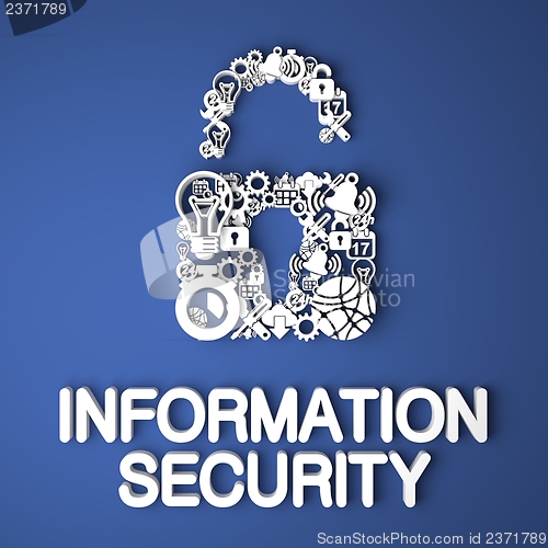 Image of Information Security Concept.