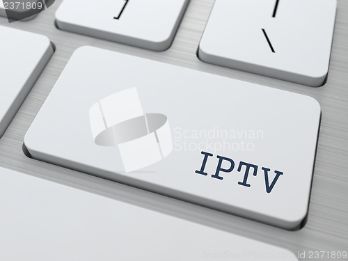 Image of IPTV Concept.