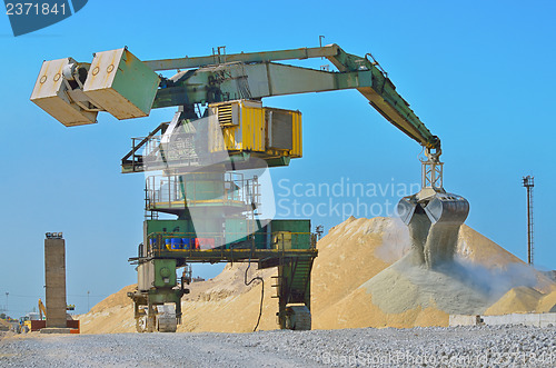 Image of Heavy excavator loader 