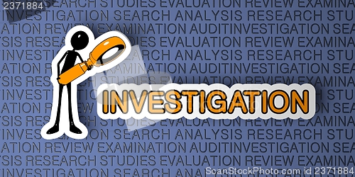 Image of Investigation Concept.