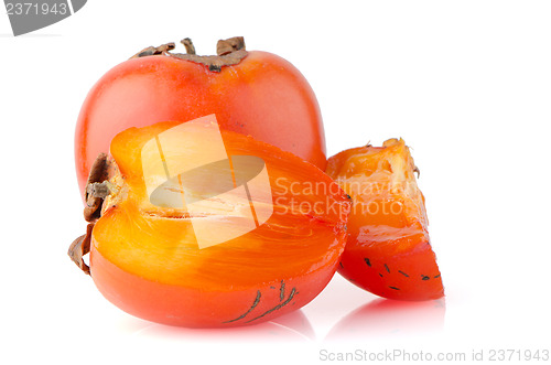 Image of Ripe persimmons