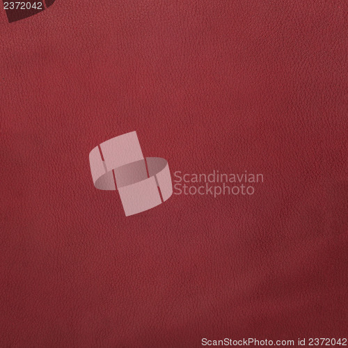 Image of Red leather 