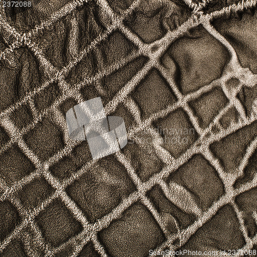 Image of Grey leather