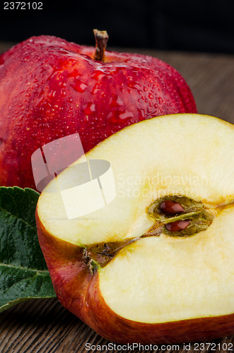 Image of Apples closeup