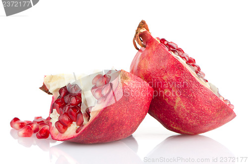 Image of Ripe pomegranate fruit