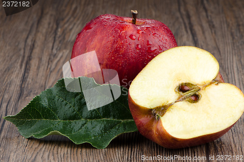 Image of Apples closeup