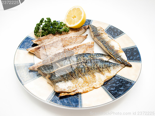 Image of Fried mackerel filet