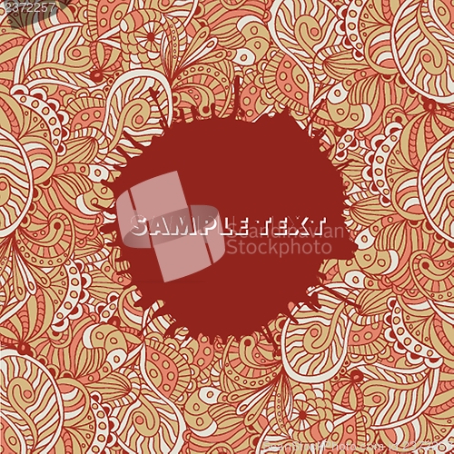 Image of Abstract floral background