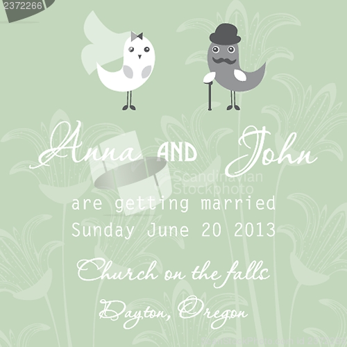 Image of Wedding invitation card