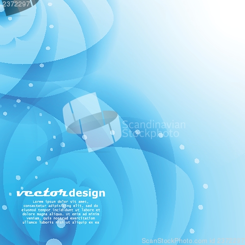 Image of Blue water with bubbles background.