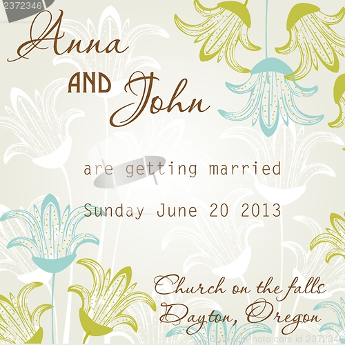 Image of Wedding invitation card