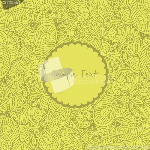 Image of Abstract floral background