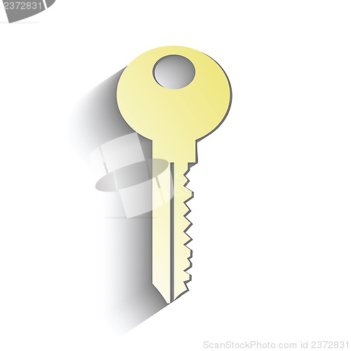 Image of gold key