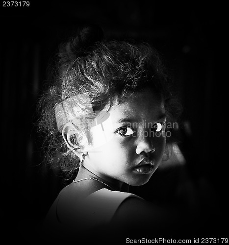 Image of Rural Khmer girl