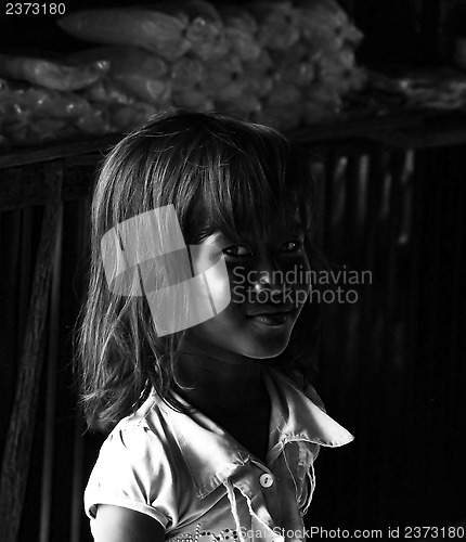Image of Rural Khmer girl