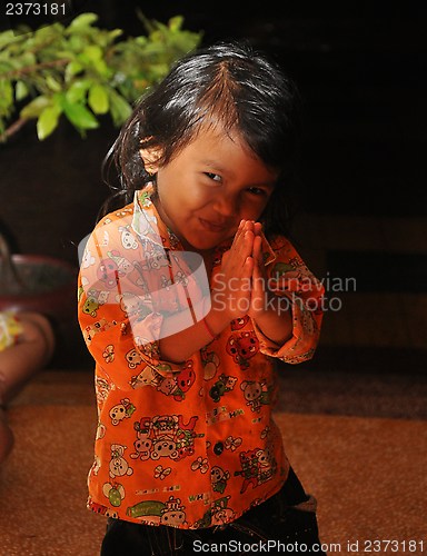 Image of Rural Khmer girl