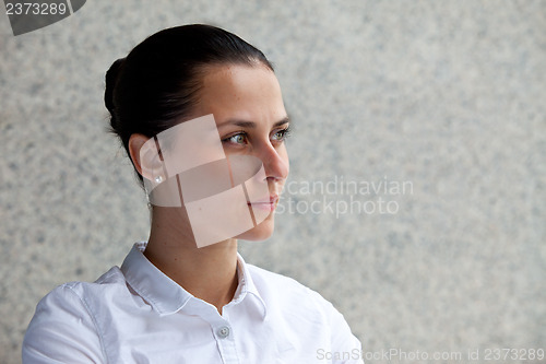 Image of portrait of a businesswoman