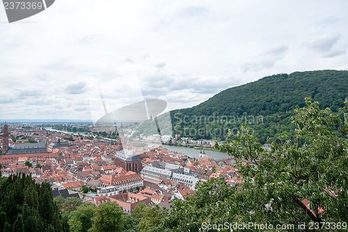 Image of Heidelberg historic center view