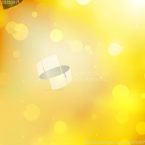 Image of Glittery gold Christmas background. EPS 10