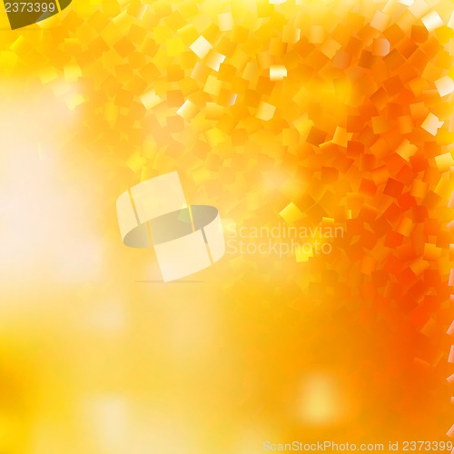 Image of Square pattern in red and orange colors. EPS 10