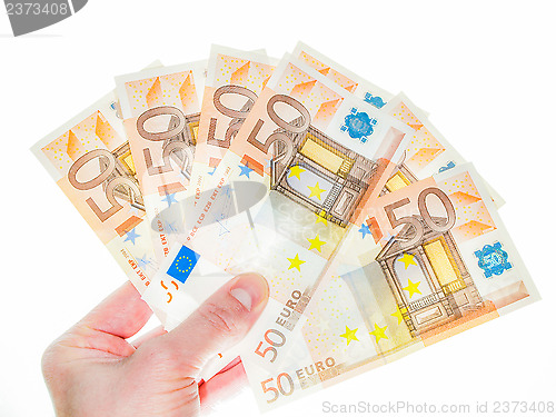 Image of 50 Euro bills