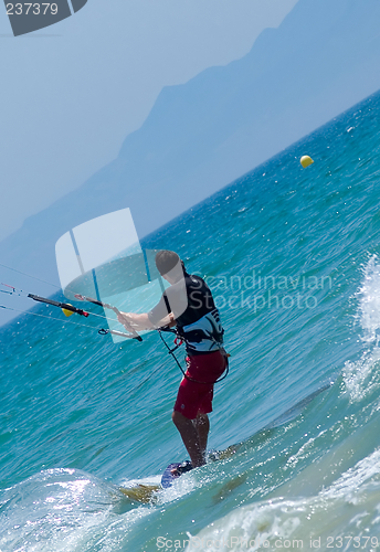 Image of Kiting at the beach