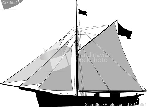 Image of Cutter, sailing cargo vessel