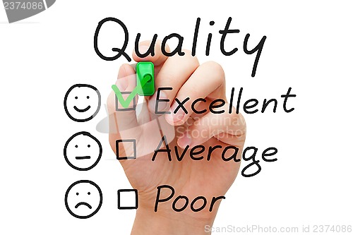 Image of Excellent Quality Evaluation