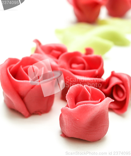 Image of Pink marzipan roses