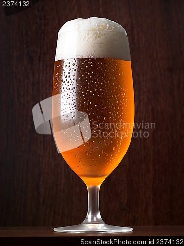 Image of glass of dark beer