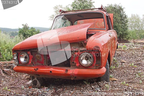 Image of Old ruined car