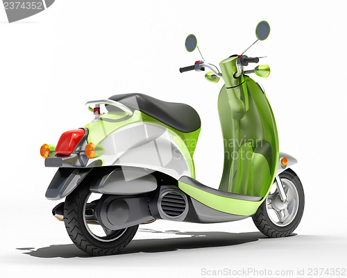 Image of Scooter close up