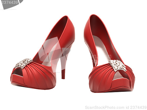 Image of Women's red shoes