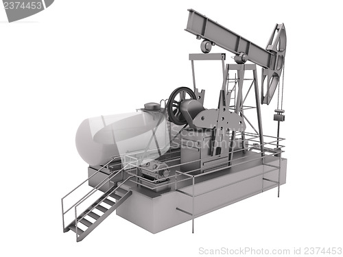 Image of Pumpjack isolated