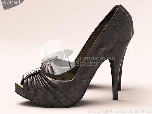 Image of Women's black sexy  shoes