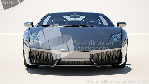 Image of Supercar on a light background