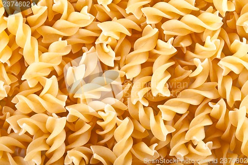 Image of Fusilli close-up