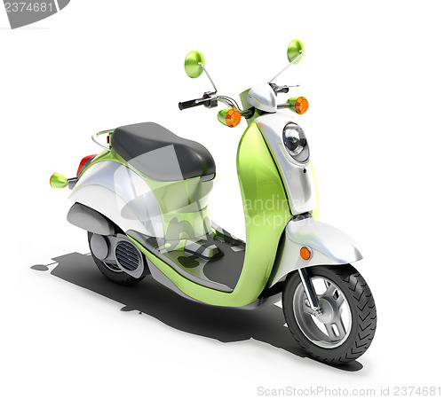 Image of Scooter close up