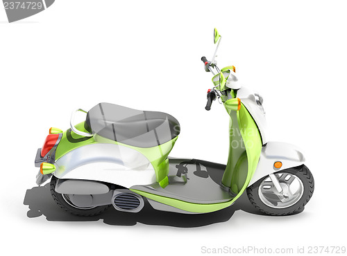 Image of Scooter close up