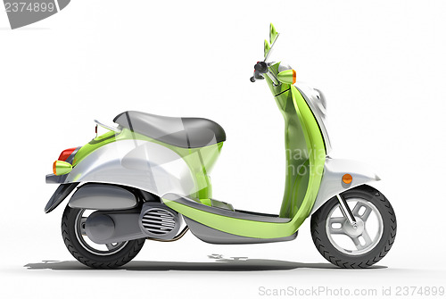 Image of Scooter close up