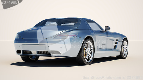 Image of Supercar on a light background