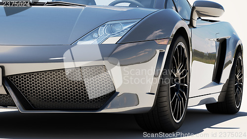 Image of Supercar on a light background