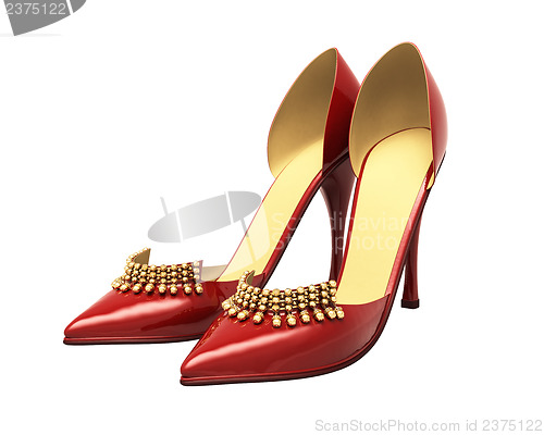 Image of Women's red shoes