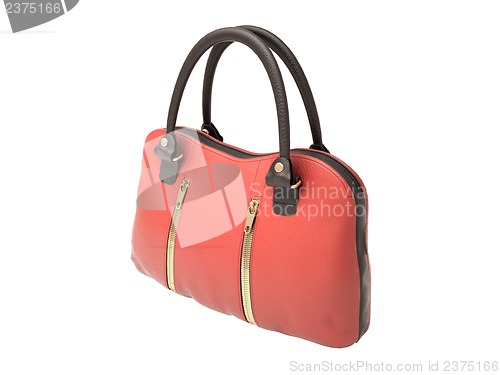 Image of Red handbag