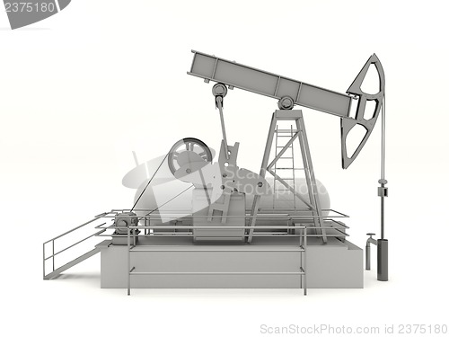 Image of Pumpjack isolated