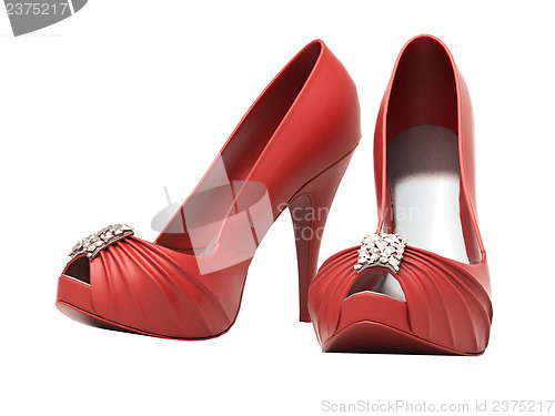 Image of Women's red shoes