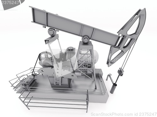 Image of Pumpjack isolated