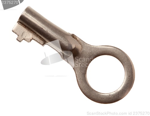 Image of Door key isolated